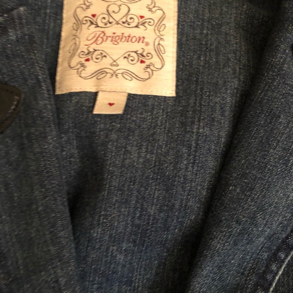 Brighton denim trench coat jacket - Picture 4 of 5